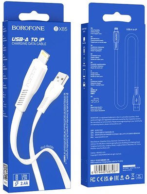 Кабель Borofone BX85 Lightning