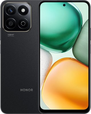 Смартфон Honor X7c 6GB/128GB / 5109BKCX (черный) - фото