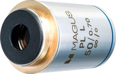 Объектив для микроскопа Magus 50PLL 50x/0.70 Plan L WD 3.68мм / 83463 - фото
