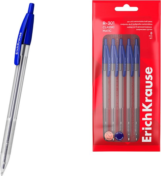 Набор шариковых ручек Erich Krause R-301 Matic Classic / 56612