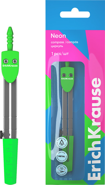 Циркуль Erich Krause Neon / 61281