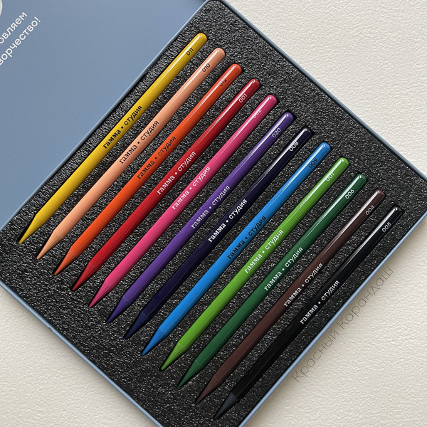 Набор цветных карандашей ГАММА Студия / 220822_12