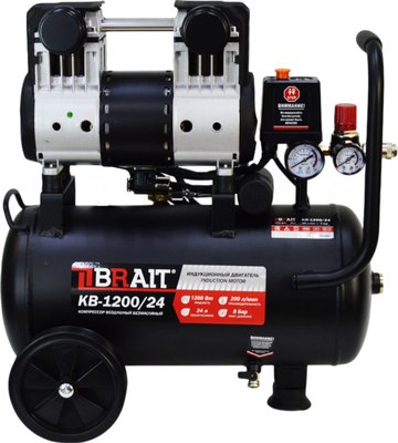 Воздушный компрессор Brait KB-1200/24 - фото