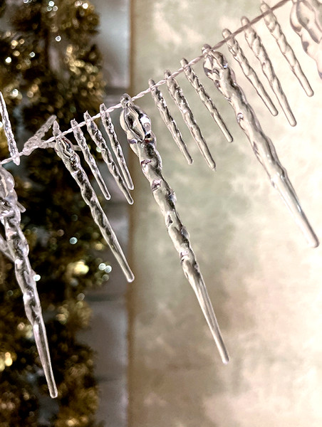 Елочная игрушка Shishi Гирлянда из сосулек / 29061