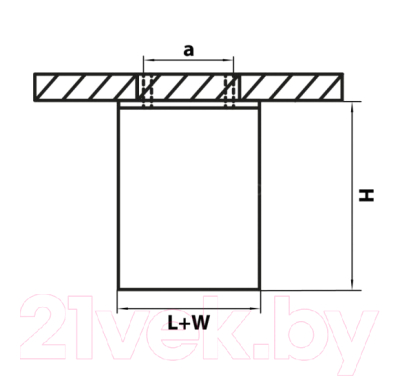 Точечный светильник Lightstar Monocco 212537