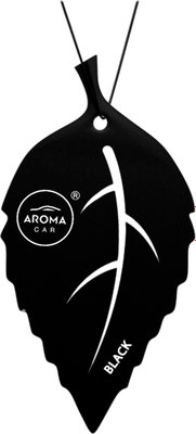 Ароматизатор автомобильный Aroma Car Leaf Black - фото