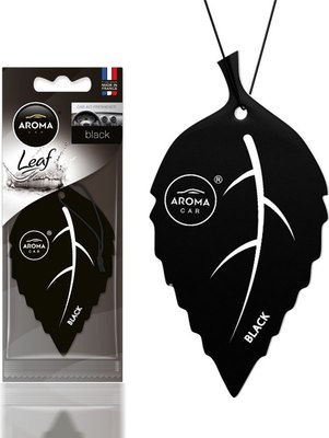Ароматизатор автомобильный Aroma Car Leaf Black