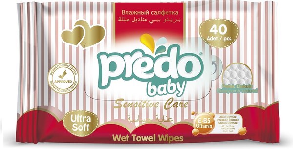 Влажные салфетки детские Predo baby