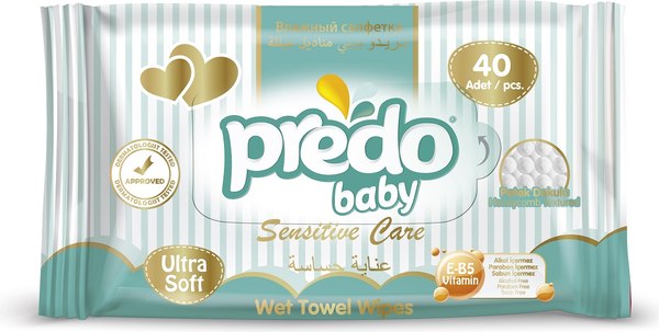 Влажные салфетки детские Predo baby