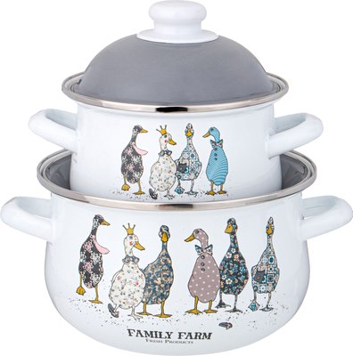 Набор кастрюль Agness 934-718