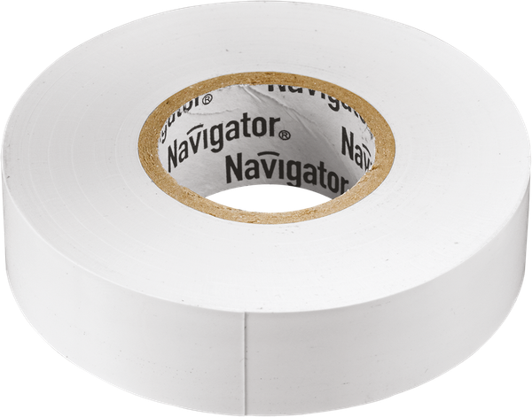 Изолента Navigator NIT-A19-20/WH