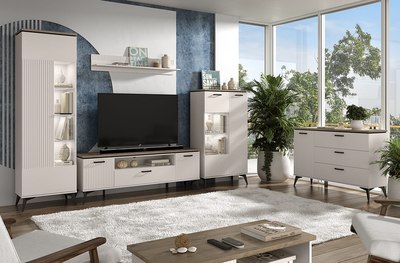 Шкаф с витриной Anrex Vinati 1V