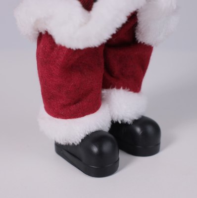 Фигура под елку AksHome Санта-Клаус с мишкой