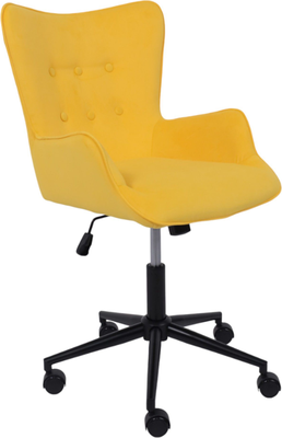 Кресло офисное AksHome Bella black Velutto 40 - фото