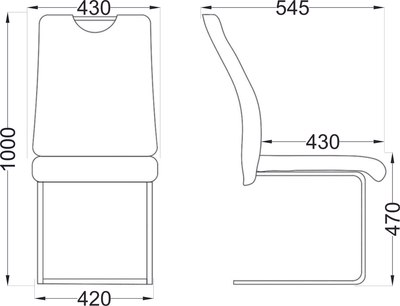 Стул AksHome Ava