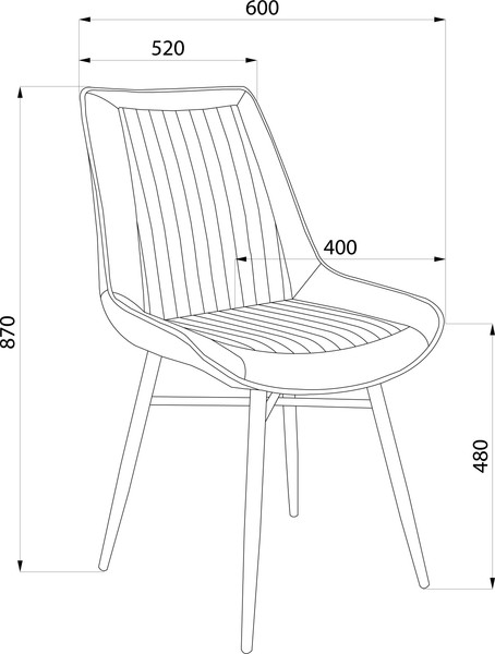 Стул AksHome Devis