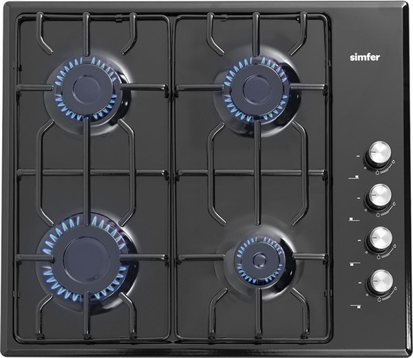 Газовая варочная панель Simfer H60Q40B471 - фото
