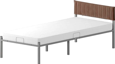 Двуспальная кровать Домаклево Лофт Компакт 80x190 - фото