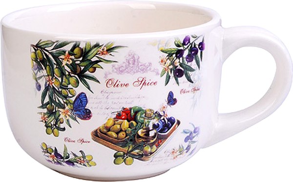 Чашка Loraine Олива 28145 - фото