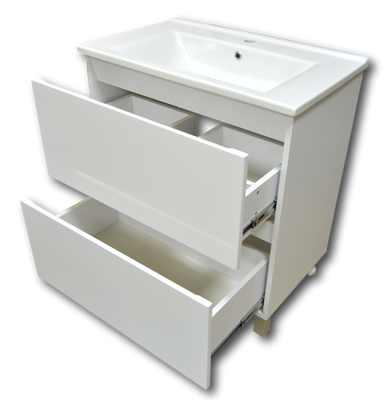Тумба с умывальником Гамма Р27оФ8/1-У 75 Атриа 9075