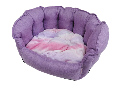 Лежанка для животных Happy Friends Ракушка Амелия - Амарант / stm 742