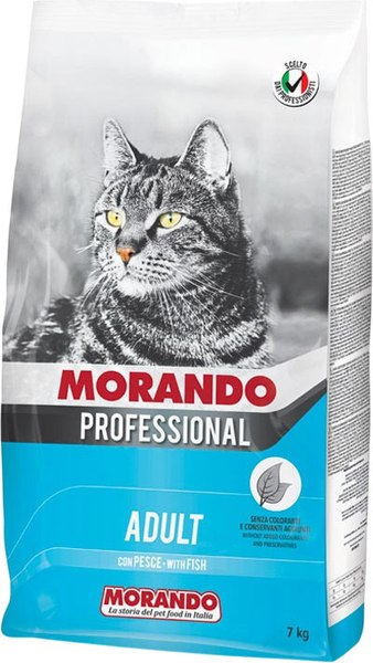 Сухой корм для кошек Morando Professional Line Gatto с рыбой - фото