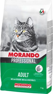 Сухой корм для кошек Morando Professional Line мясной микс с овощами - фото