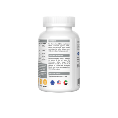 Жирные кислоты Ultrasupps Премиум Омега-3