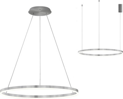 Потолочный светильник Kinklight Тор 08214.12A(4000K) (матовый никель)