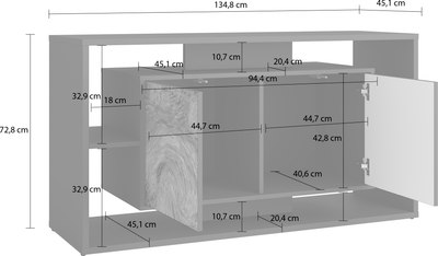 Тумба Involux Неаполь 227T001