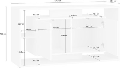 Тумба Involux Неаполь 227T101