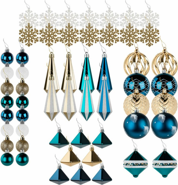 Набор елочных игрушек Золотая сказка 592175 - фото