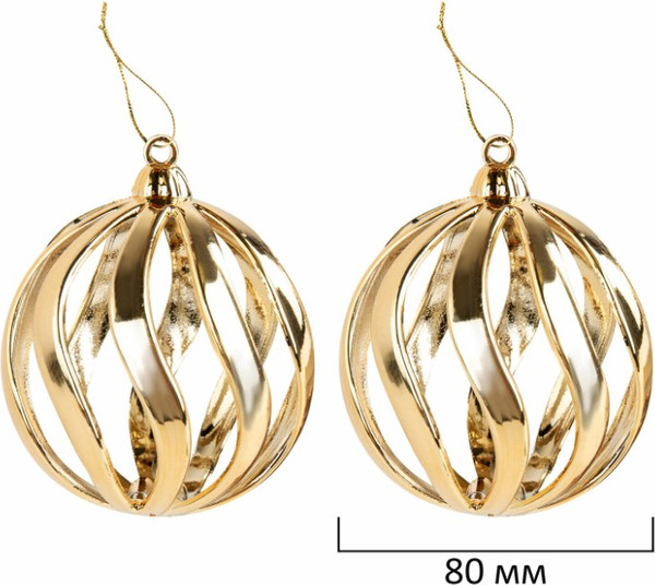 Набор елочных игрушек Золотая сказка 592175