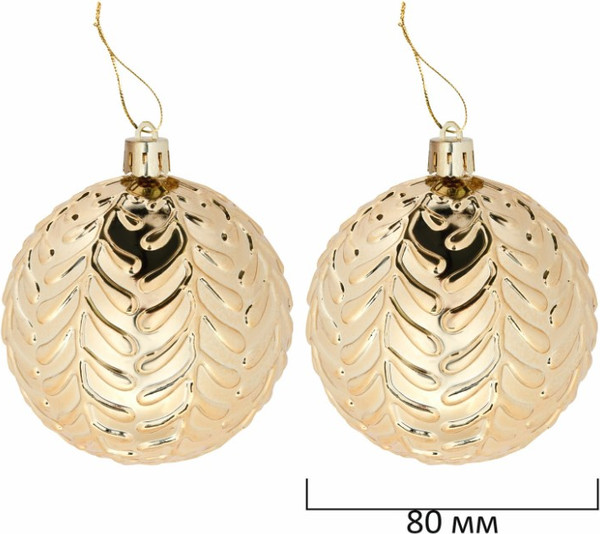 Набор елочных игрушек Золотая сказка 592175