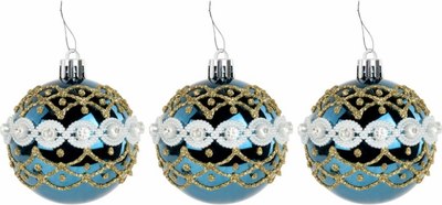 Набор шаров новогодних Золотая сказка 592176