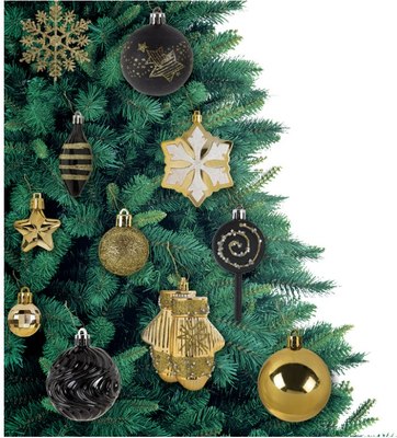 Набор елочных игрушек Золотая сказка 592183