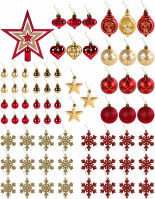 Набор елочных игрушек Золотая сказка 591714 - фото