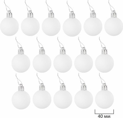 Набор шаров новогодних Золотая сказка 592167