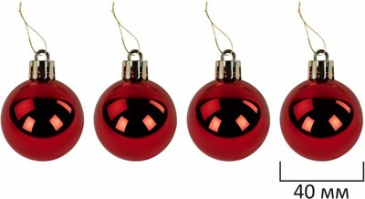 Набор шаров новогодних Золотая сказка 592168