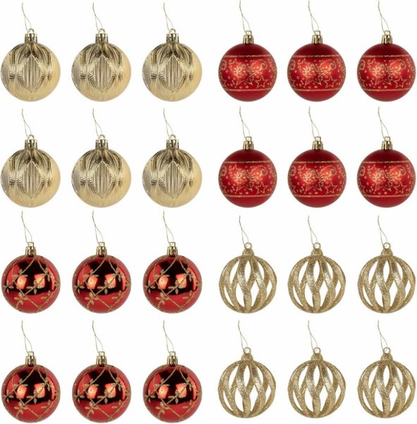 Набор шаров новогодних Золотая сказка 592169 - фото