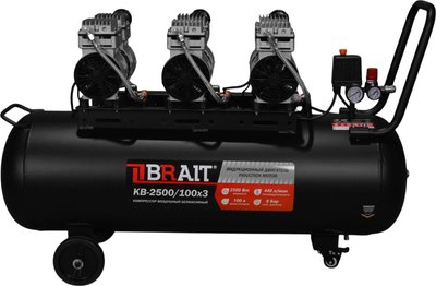 Воздушный компрессор Brait KB-2500/100X3 - фото