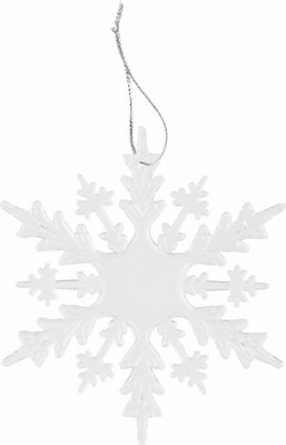 Набор елочных игрушек Золотая сказка Снежинки акриловые / 592148