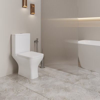 Унитаз напольный Lauter W214 с жестким сиденьем Soft Close / 2110214