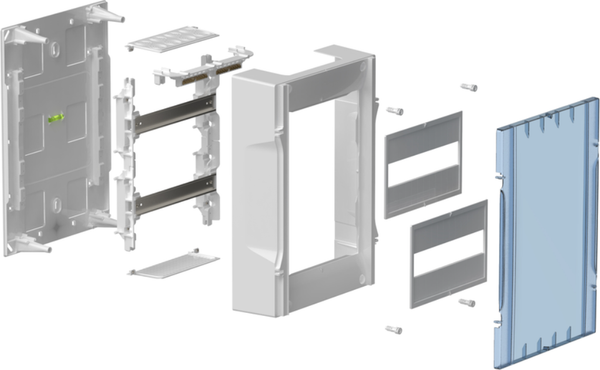 Бокс пластиковый IEK KR5-KP12-N-24-41