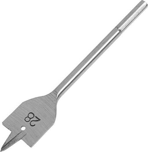 Сверло LOM Перовое шестигранный хвостовик по дереву 28x152мм / 2598232 - фото