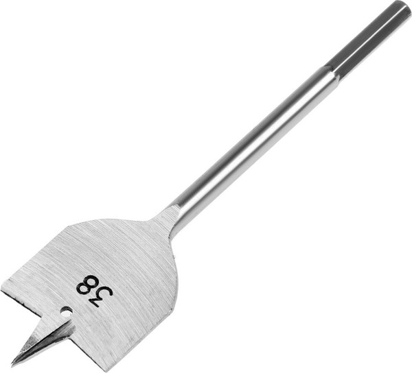 Сверло LOM Перовое шестигранный хвостовик по дереву 38x152мм / 2598237 - фото