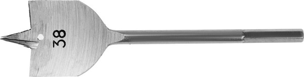 Сверло LOM Перовое шестигранный хвостовик по дереву 38x152мм / 2598237