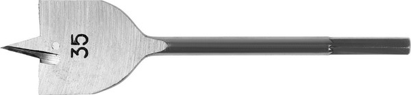 Сверло LOM Перовое шестигранный хвостовик по дереву 35x152мм / 2598235