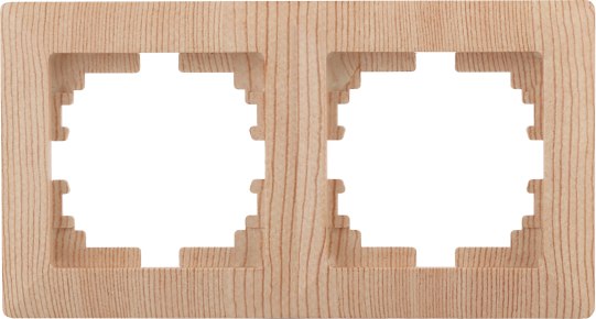 Рамка для выключателей и розеток INTRO Solo 4-502-11 / Б0043416 - фото