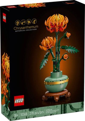 Конструктор Lego Botanical Collection Icons Хризантема 10368 - фото